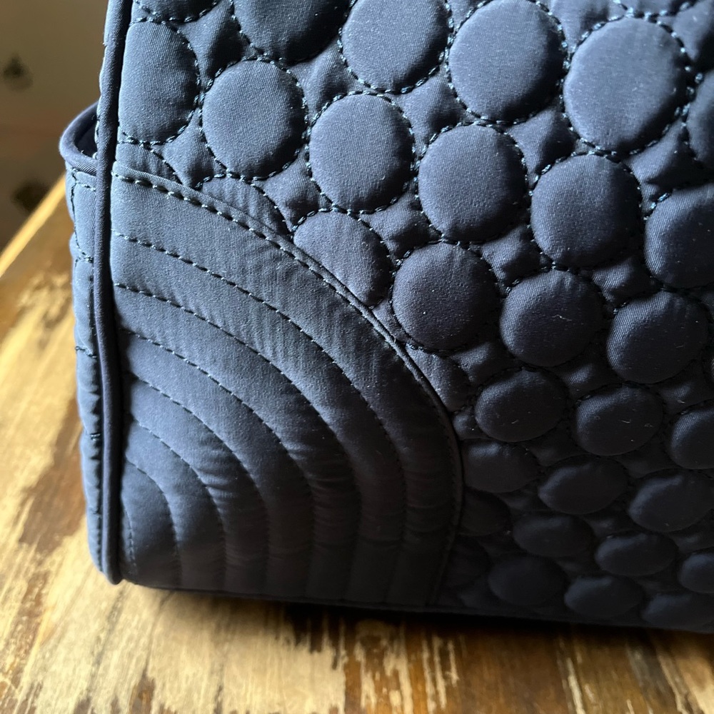 Vera Bradley Navy Quilted Bag - Picture 3 of 14